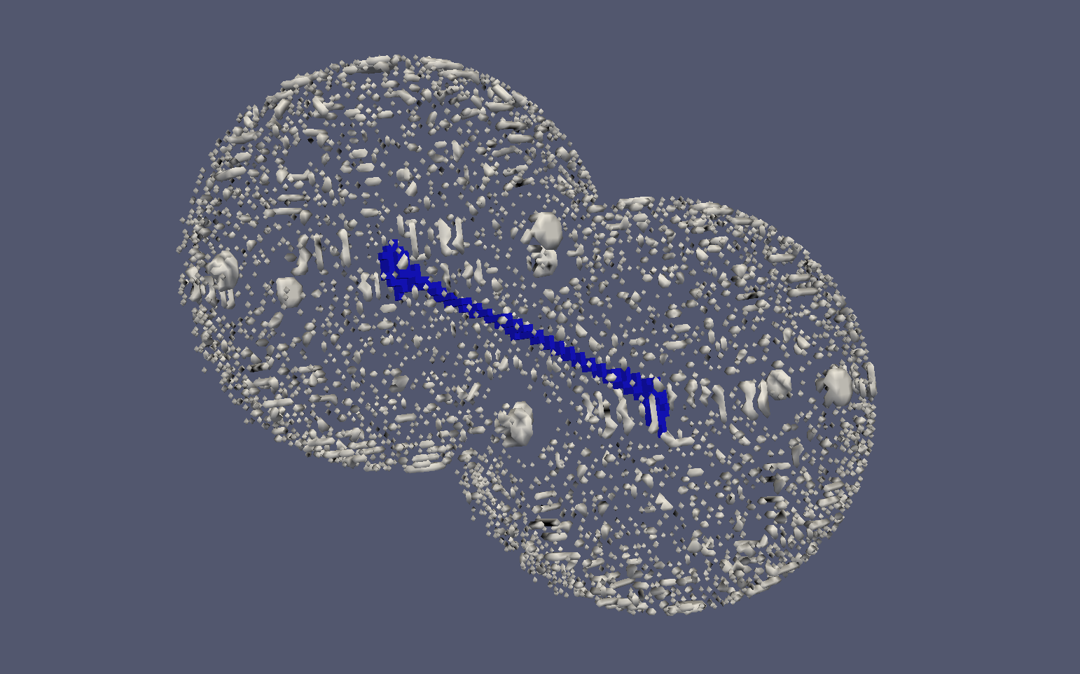 Discrete set of points on ellipse boundary