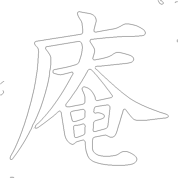 Canny for SUSAN test image